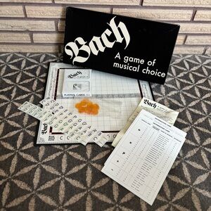 80's "Bach A Game of Musical Choice" - Frederick Harris Music -Music Theory Game